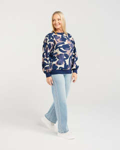 SEDUCE EMILY TOP - BOLD FLORA