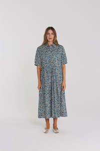 THING THING LUNA DRESS - BLUE MOON GARDEN