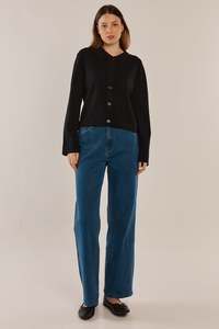 Betty Basics: BETTY BASICS ROSIE CARDIGAN - BLACK