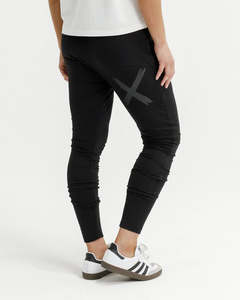 HOME-LEE APARTMENT PANTS - BLACK WITH MATTE BLACK X - HL100 BMX