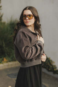 Home Lee: HOME-LEE - EMILY JACKET - SOOT