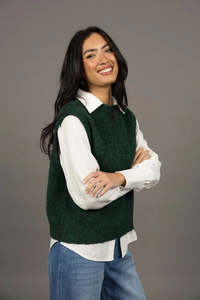 HUMIDITY LIFESTYLE MONET VEST - GREEN
