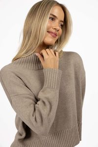HUMIDITY LIFESTYLE SERA JUMPER - MUSHROOM
