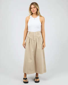 All About Eve: ALL ABOUT EVE ARLO MAXI SKIRT - BEIGE