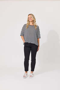 LEMON TREE DESIGN - CANDELA KNIT - WHITE BLACK