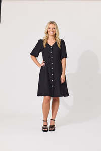 LEMON TREE DESIGN - RICO DRESS - BLACK