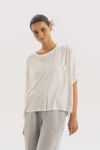 TWO BY TWO MARIS TOP - WHITE
