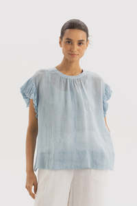 TWO BY TWO DELIA TOP - SKY