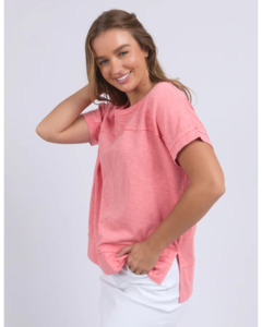 FOXWOOD ALLISON TEE - ROSE
