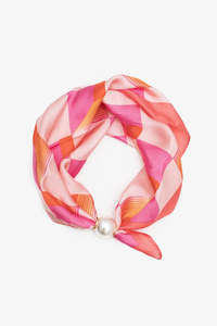 Antler: ANTLER PEARL NECK TIE - SORBET