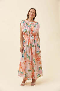 ISLE OF MINE ROSA REVERSIBLE MAXI DRESS - FLORAL