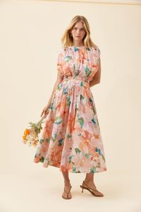 Isle Of Mine: ISLE OF MINE ROSA MAXI SKIRT - FLORAL