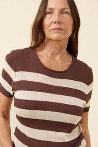 ISLE OF MINE MARCELLE T-SHIRT - TAUPE