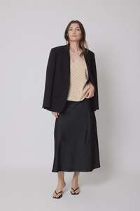 STELLA & GEMMA CALLISTA SKIRT - BLACK