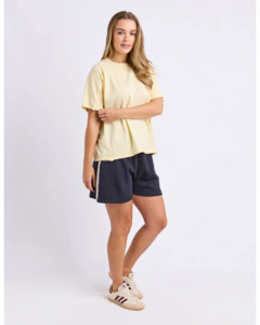FOXWOOD RETREAT TEE - BUTTER CREAM