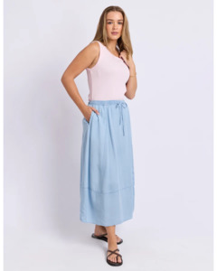 FOXWOOD FRESCO SKIRT - LIGHT BLUE