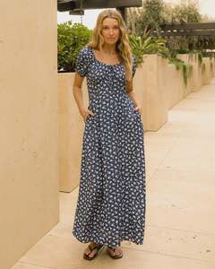 ALL ABOUT EVE CLARABELLE MAXI DRESS - PRINT