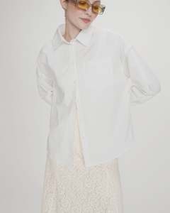 GRACE & MILA VALERIE SHIRT - IVORY