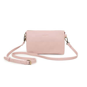 Accessories: BLACK CAVIAR BAGS - EDIE CROSSBODY - PINK