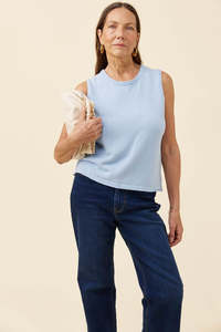 Isle Of Mine: ISLE OF MINE HASER TANK - LIGHT BLUE