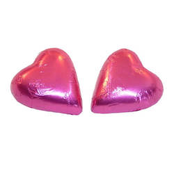 Pink Red Purple 1: Chocolate Hearts - Hot Pink