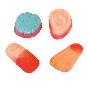Gummy Lollies: Halloween Gummy Body Parts (220 g)