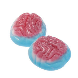Jelly Lollies: Jelly Filled Brains - 100 g. (Pick n Mix)