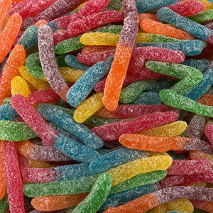 Best Sellers: Rainbow Sour Gloworms