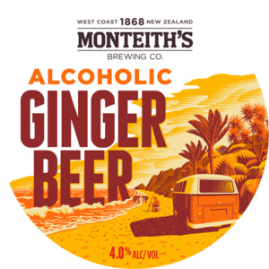 Products: Monteith’s Alcoholic Ginger Beer