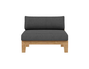 Newport Teak Outdoor Armless Chair
