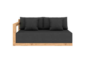 Teak Lounge: Ibis Outdoor Teak Right Arm Sofa