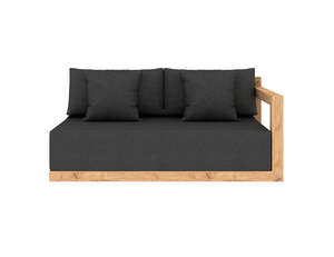 Ibis Outdoor Teak Left Arm Sofa