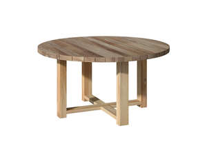 Oasis Teak Round Dining Table 150cm