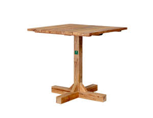 Teak Outdoor Square Bistro Table 80cm