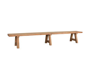 Stalwart Teak A Frame Dining Bench Seat 300 x 40cm