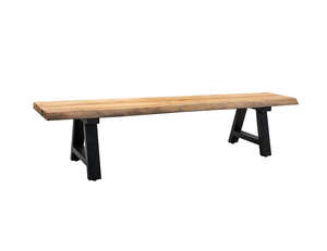 Robusta teak Live Edge Bench Seat 200cm
