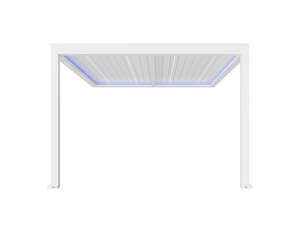 Louvred Pergola: Pacific Motorised Wall Mounted Louvre Roof