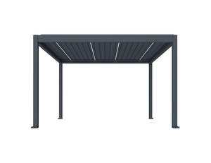 Caribbean Motorised Freestanding Louvre Roof Aluminium Pergola