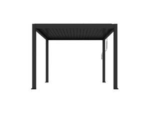 Louvred Pergola: Baltic Manual Freestanding Louvre Roof Aluminium Pergola