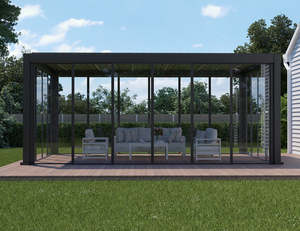 Freestanding Pergolas: Custom Louvred Pergola
