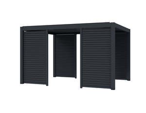 Mediterranean SKY Pergola Shutter Wall