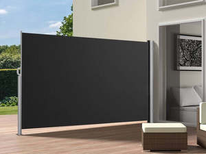 Patio Screen Retractable Side Awning - 1.8m X 3m