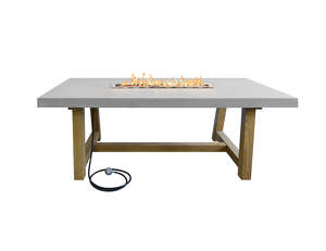 Sonoma Gas Fire Pit Dining Table