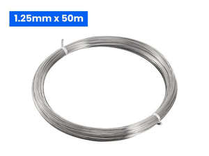 Galvanised Iron Wire - 1.25mm X 50m