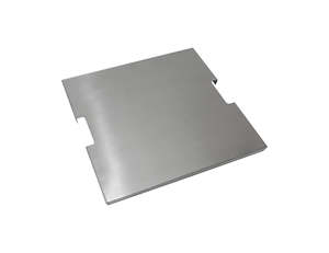 Square Stainless Steel Fire Pit Cover - 52 X 52 X 1.5cm