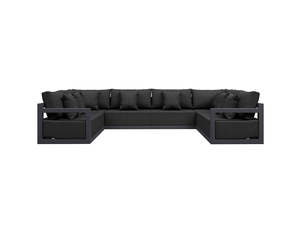Ibis: Ibis 2.0 Outdoor Corner Sofa Sectional U-Shape Set - 8 Seat