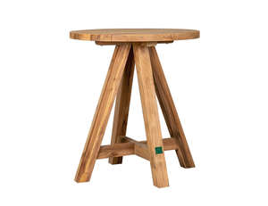Outdoor Bar Furniture: Crema Teak Counter Height Table