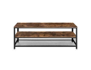 Indoor Furniture: Vasagle Entertainment Unit - 140cm Industrial Tv Stand