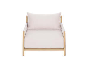 Rope Lounge: Goldfinch Aluminium and Rope Club Chair