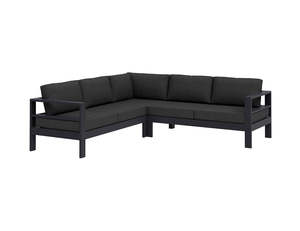 Outdoor Lounge Furniture: Sandpiper 2.0 Outdoor Corner Sofa Set - 5 Seat